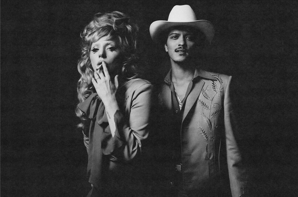 Lady Gaga and Bruno Mars